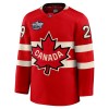 Miehille Kanada Pelipaita 4 Nations Face Off 2025 Fanatics Premium Nathan Mackinnon Punainen